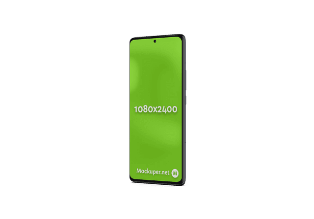 smartphone, android-smartphone, xiaomi, transparent, perspective, phone mockup
